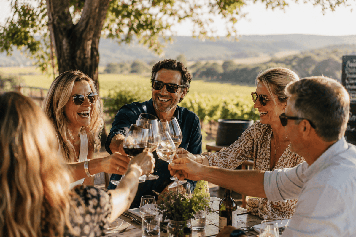 Cantina Scalzi outdoor dining
